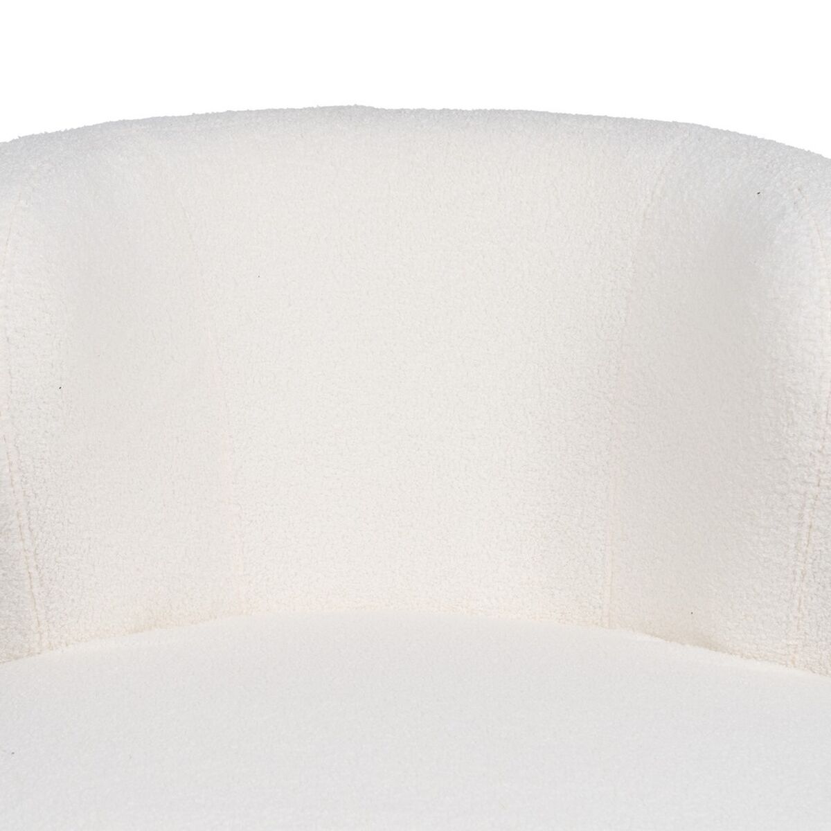 Poltrona 72 x 78 x 82 cm Madeira da borracha Branco